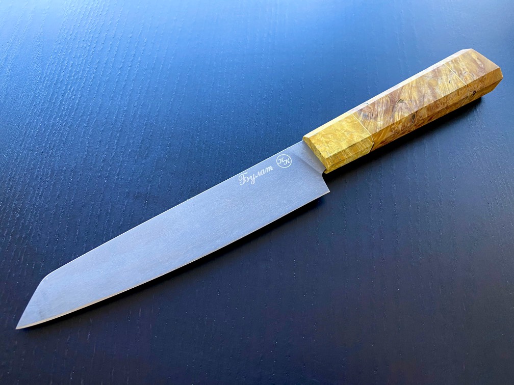 Набор кухонных ножей из булатной стали — Кузница Клементьева — Ножи .