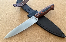 Нож "Шеф-2", сталь S 390, рукоять цельнометаллическая, накладки G 10