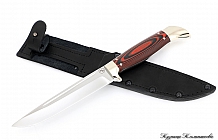 Нож "Финка", сталь ELMAX, рукоять цельнометаллическая, накладки G 10